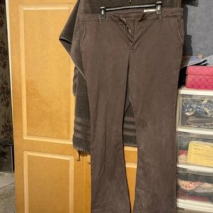 Cosmic Blue Love colored boot leg stretch jeans